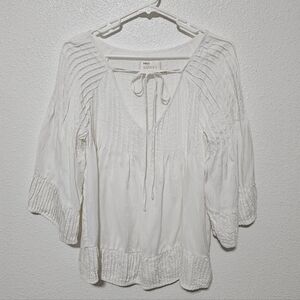 Sancia peasant style top oversized size small
